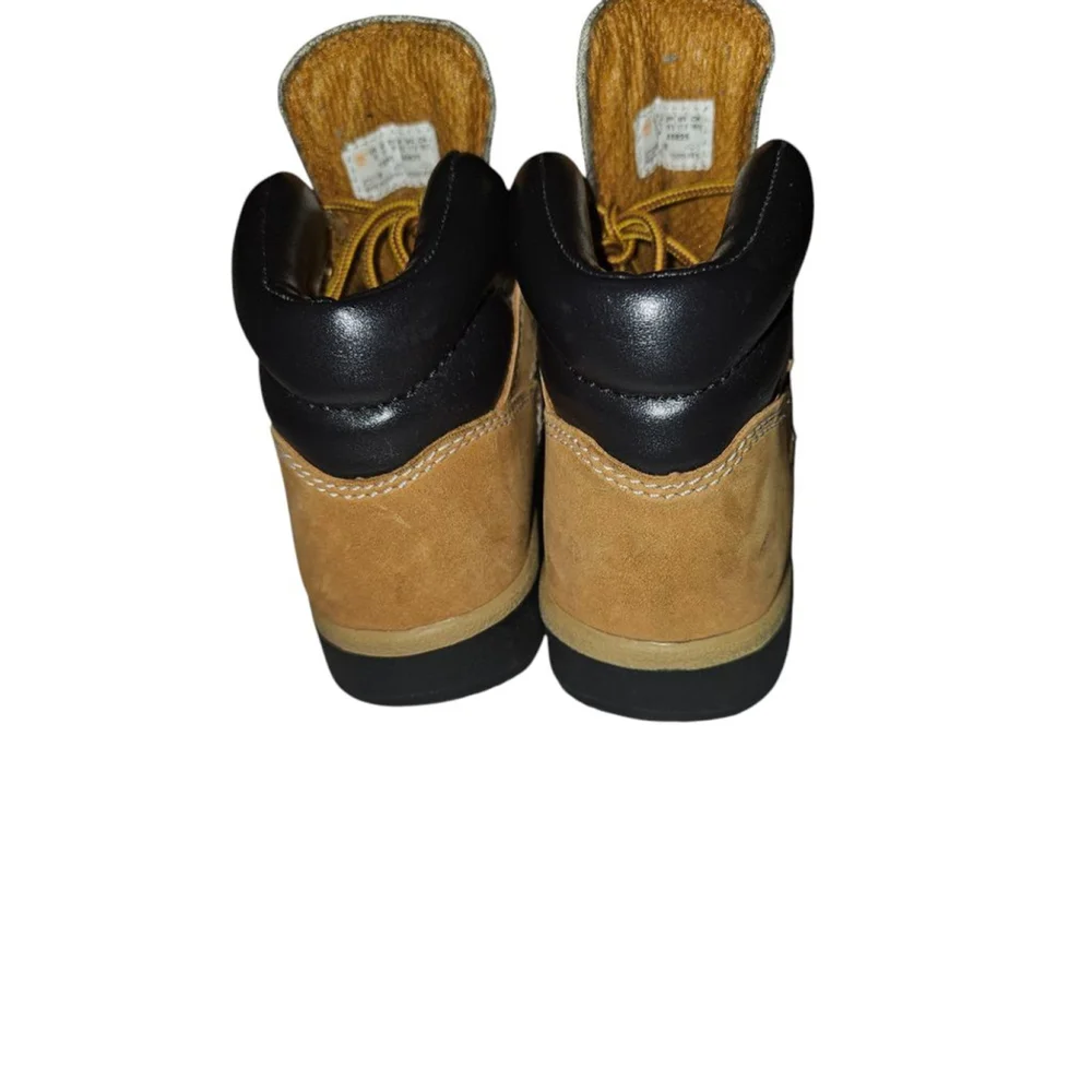 Toddler Boys Timberland Boots US 12 Tan Black Hiking Field Boots